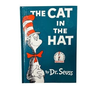 Dr. Seuss The Cat in the Hat Hardback Book EUC